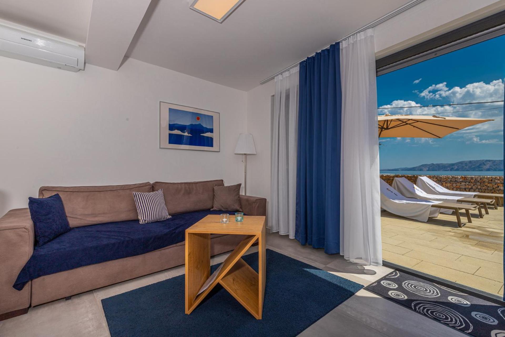 Apartment Di Blu Novi Vinodolski Habitación foto